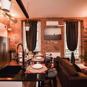 Loft8 Wonderful Industrial Loft In Apartment *